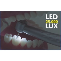 CANETA DE ALTA ROTAÇÃO COM LED TURBINA DELTRAMED ARD3 TORQUE